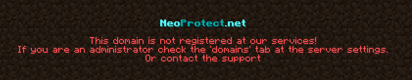 Invalid hostname kick error